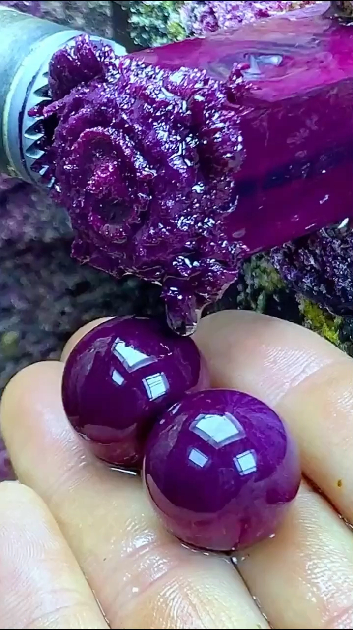 盘串紫罗兰手串