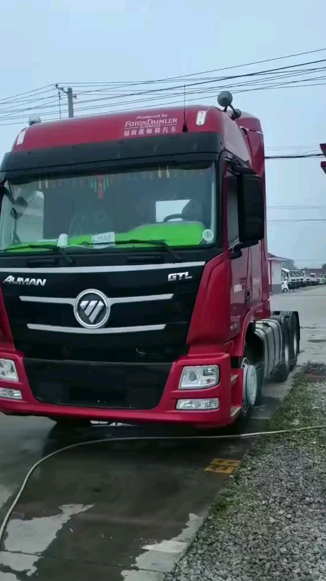 欧曼gtl510马力,手动挡12速福康发动机,速比3.7-度小视