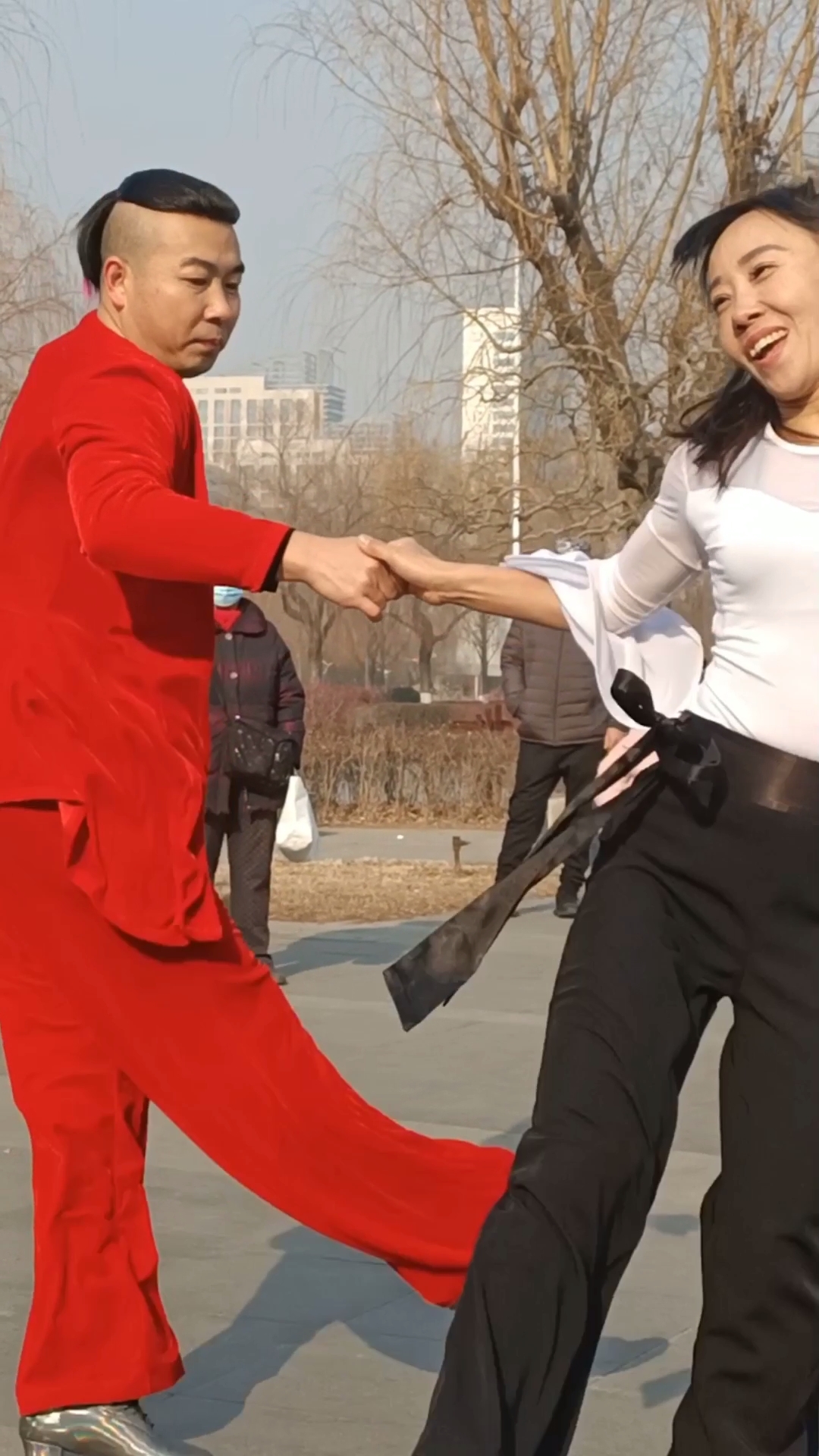 滨芳兄妹组合#唐山吉特巴舞高手