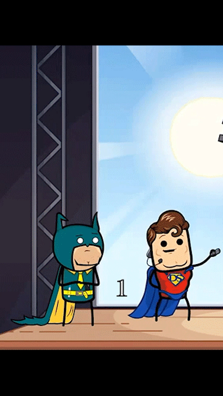 沙雕#氰化秀蝙蝠侠失业了