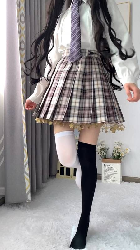 jk制服#黑色和白色你喜欢哪个呢