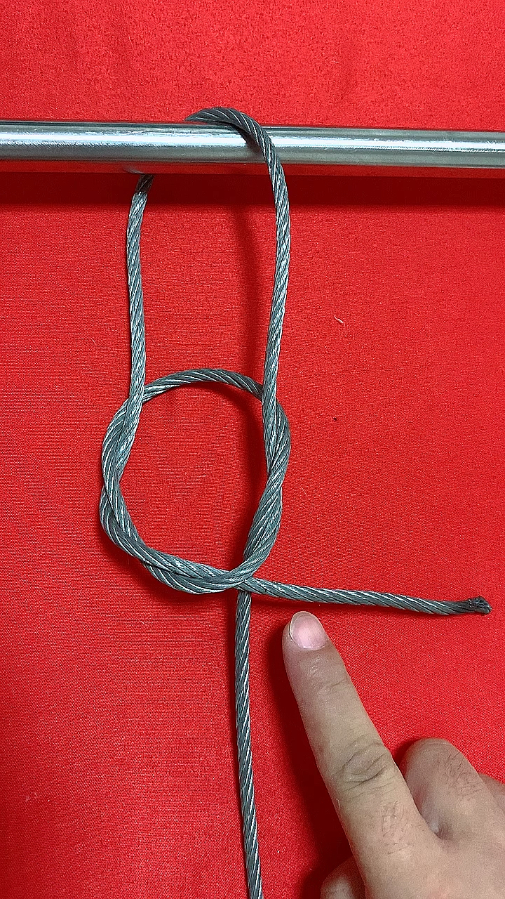 钢丝绳救援结是这样打的!