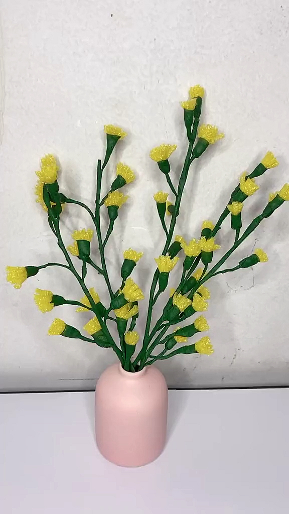 手工制作#水果网套完成保护水果的使命后,将变身为花永存