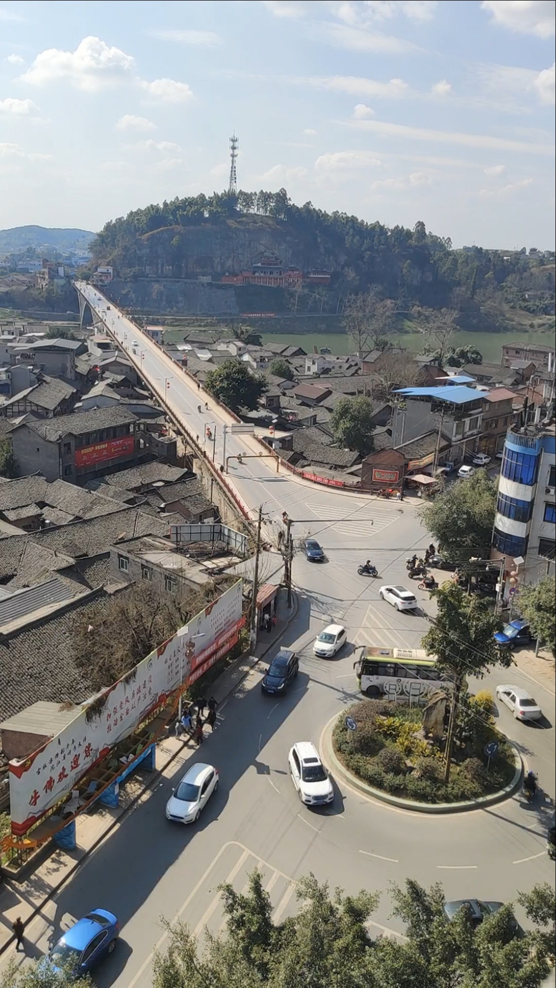 旅游进行时#四川自贡牛佛古镇全景,魅力古镇,美丽家乡-度小视
