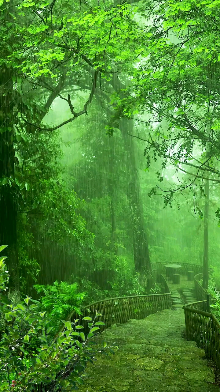 自然風光#我不喜歡下雨天,但我喜歡下雨的聲音.