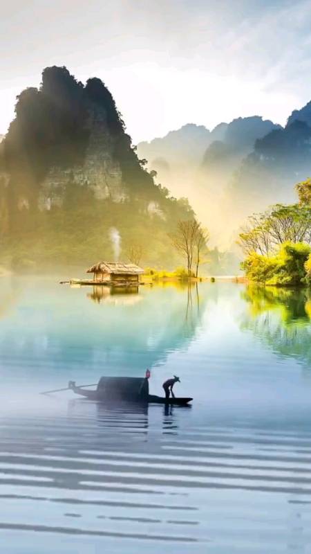 江南美景诗情画意得生活,只有在诗中才能体会得到,向往这种生活,总想