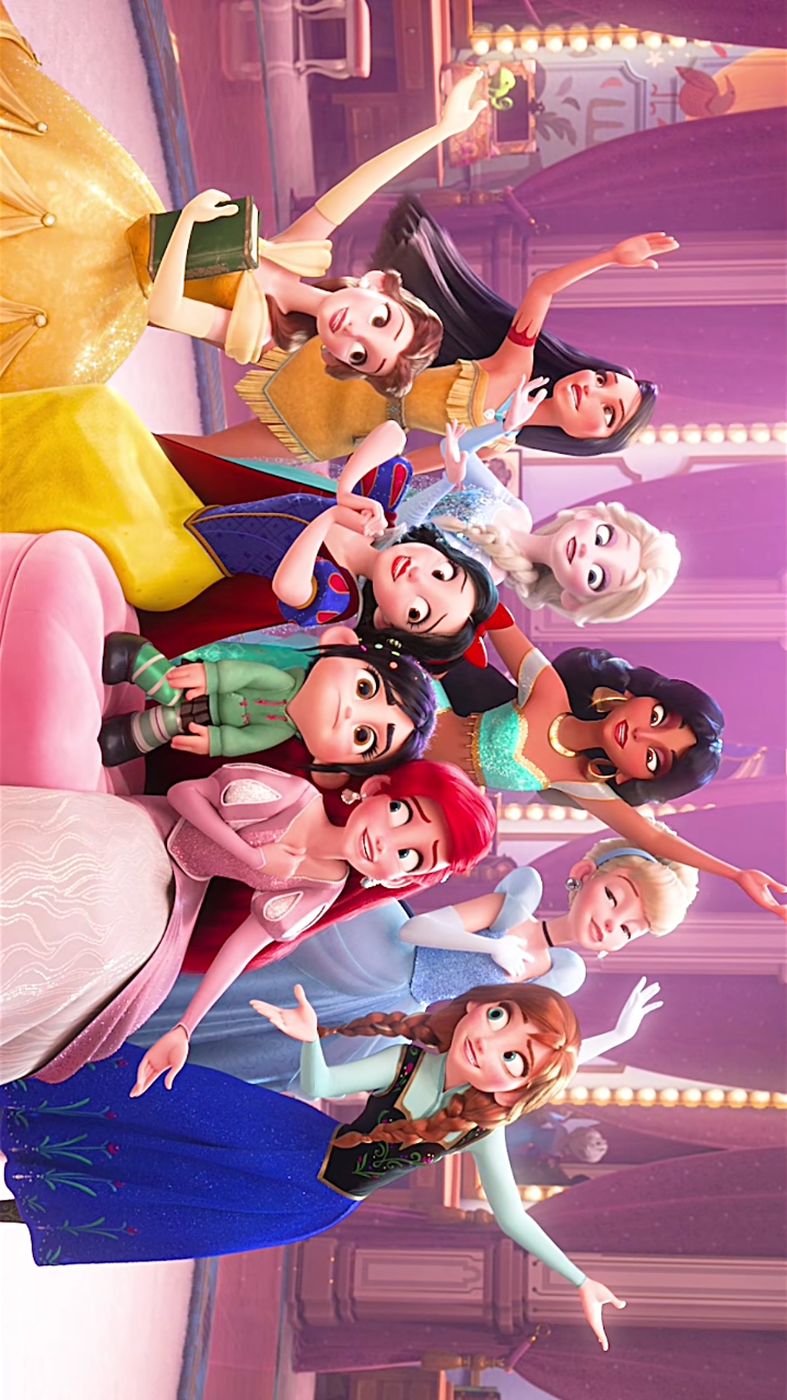 冰雪奇缘#迪士尼的公主都在这了,你能叫出她们名字吗,你喜欢她们哪种