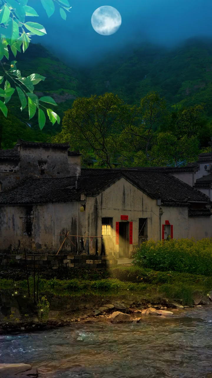 小时候听奶奶说老房子是有灵气的有人住才有人气它