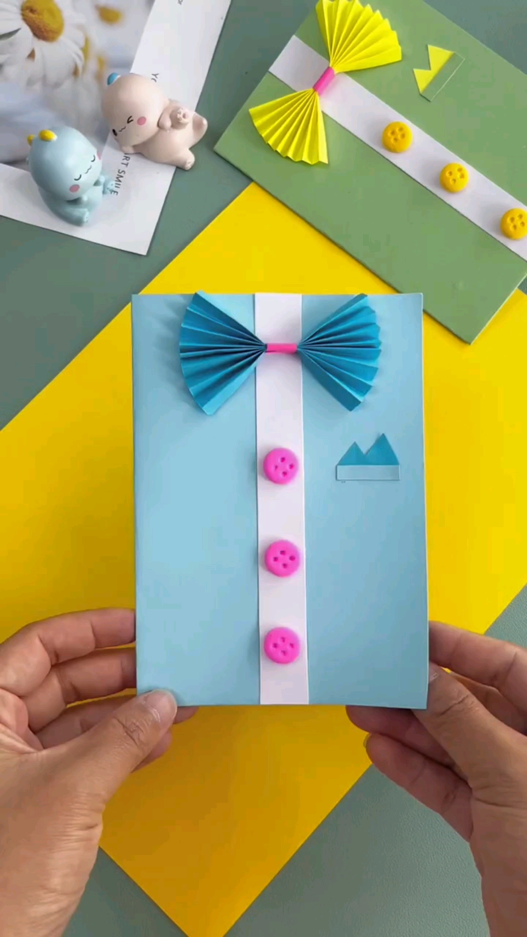 手工制作超简单的父亲节手工贺卡