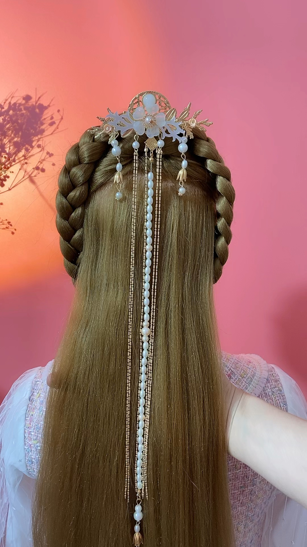 全民最火编发#纪云禾同款仙气汉服发型