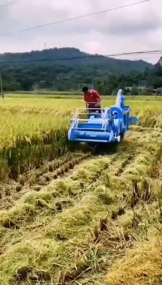 有了这个收割机,收割,再也不求人啦!