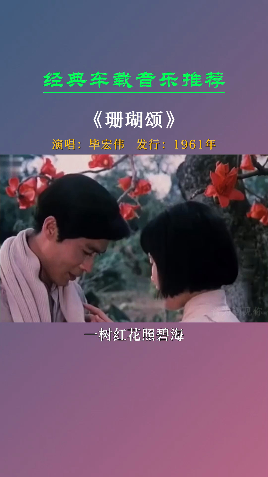 经典老歌#承载无数人记忆的《珊瑚颂》经典永流传!