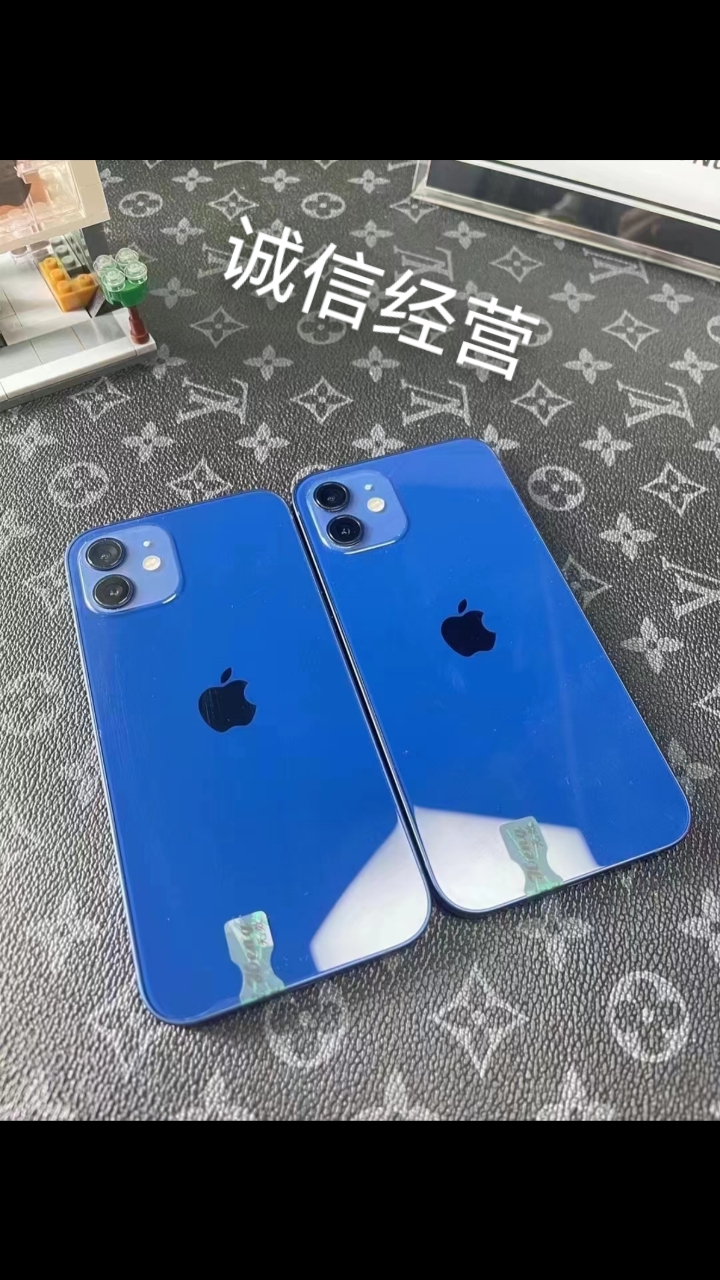 手机#苹果1264g内存海蓝色美版外观98新电池百分百功能全好