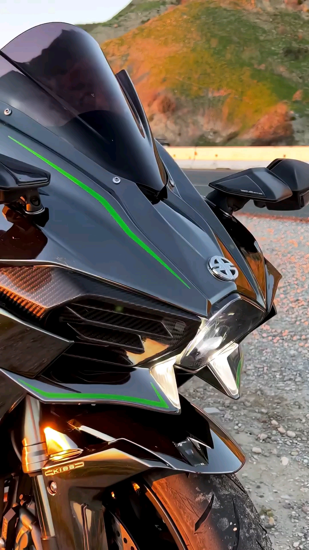 机车#川崎h2重机车