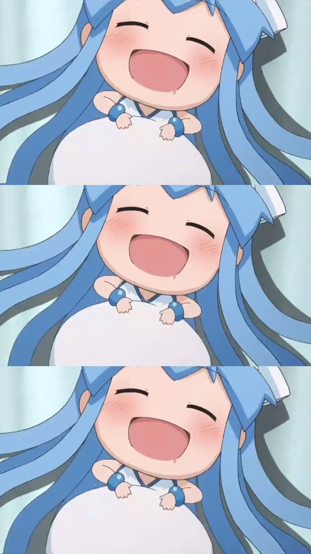 动漫#这么可爱的乌贼娘,你确定不来一只吗?#侵略乌贼娘