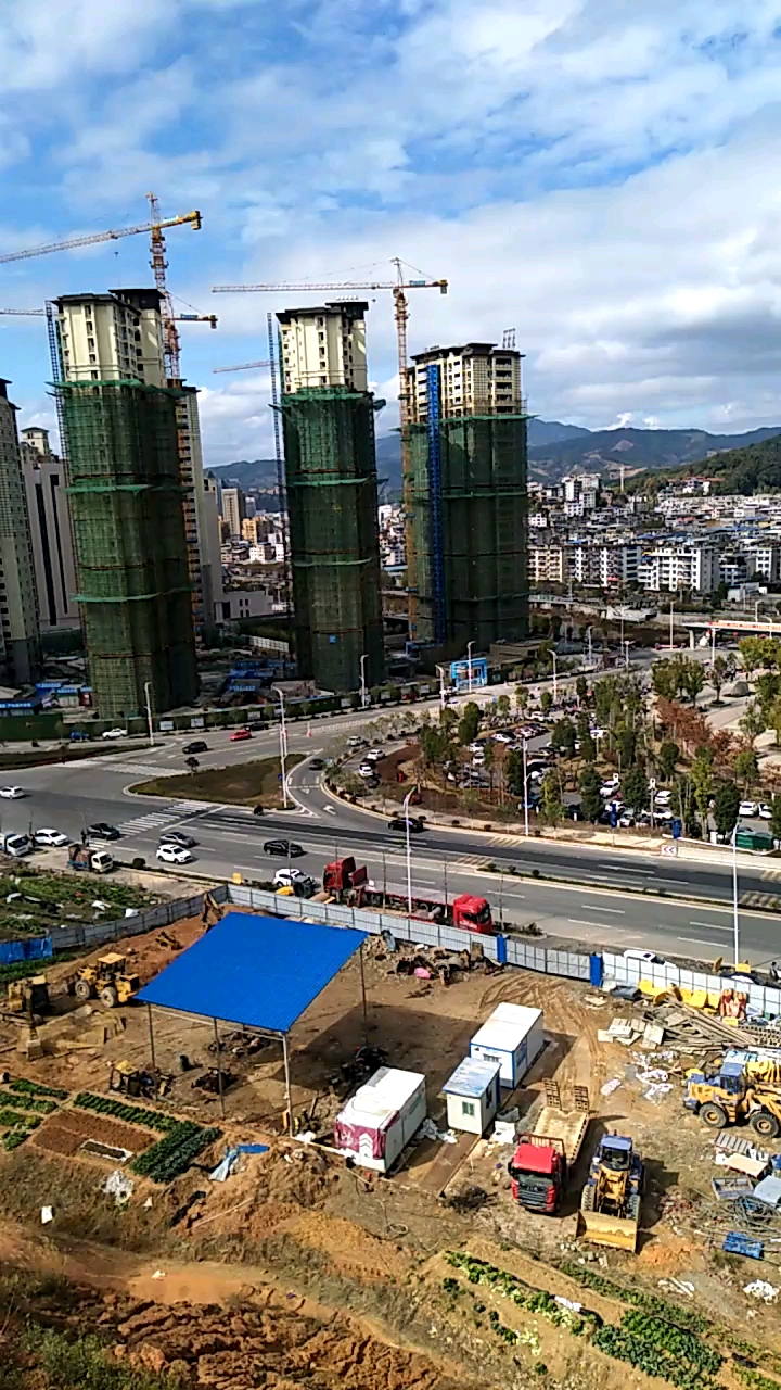 美丽的小城一古田县,印石山栈道望古田整个县尽在眼底.