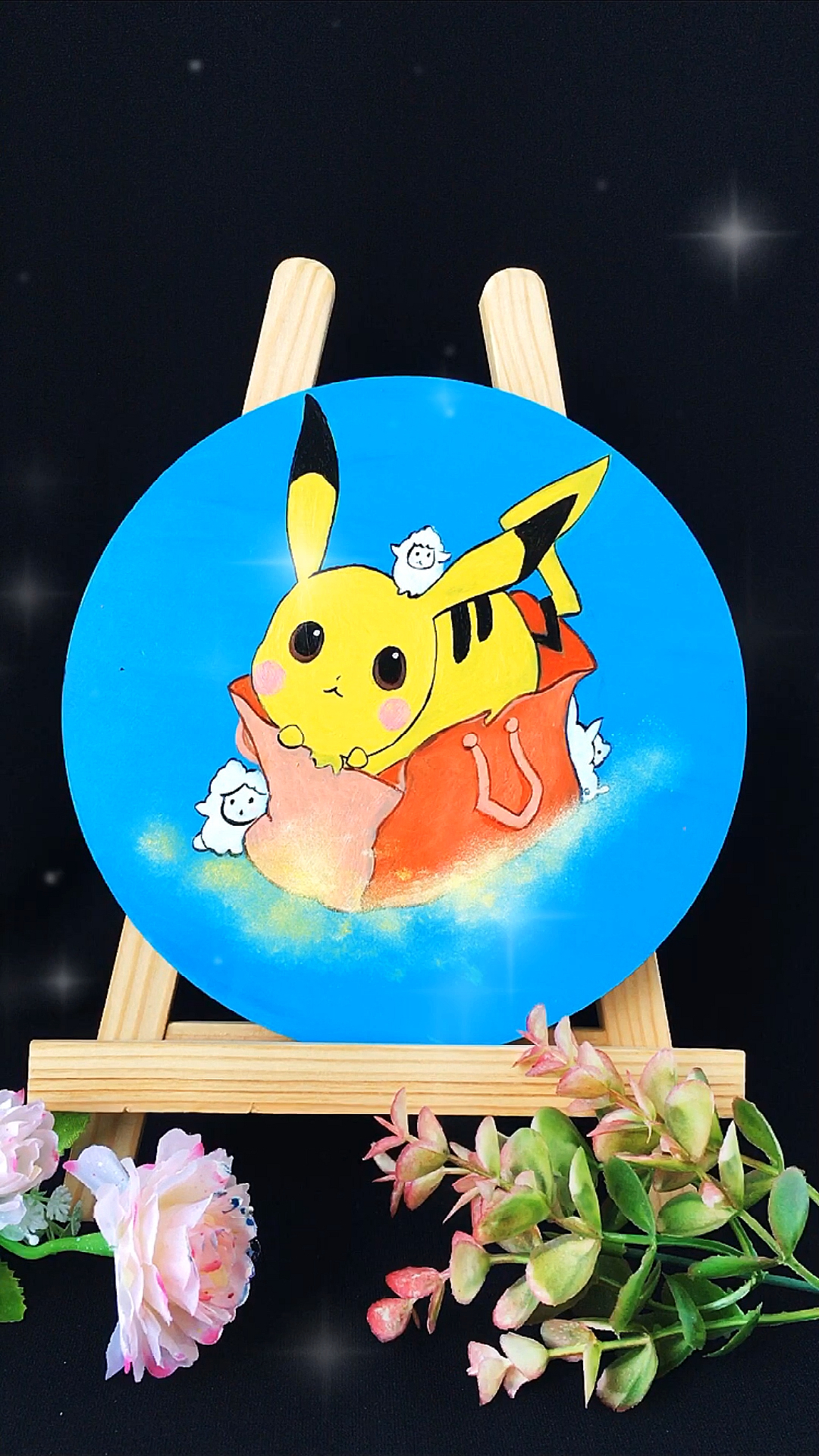 绘画教你画个萌萌哒的皮卡丘快来试试吧