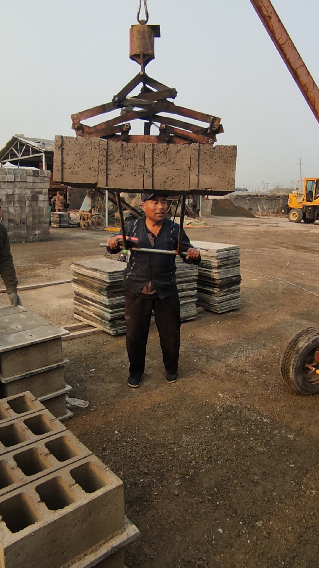 装砖机码砖机吊砖机垛砖机标砖夹砖机空心抓夹砖机空心砖抓砖机空心砖