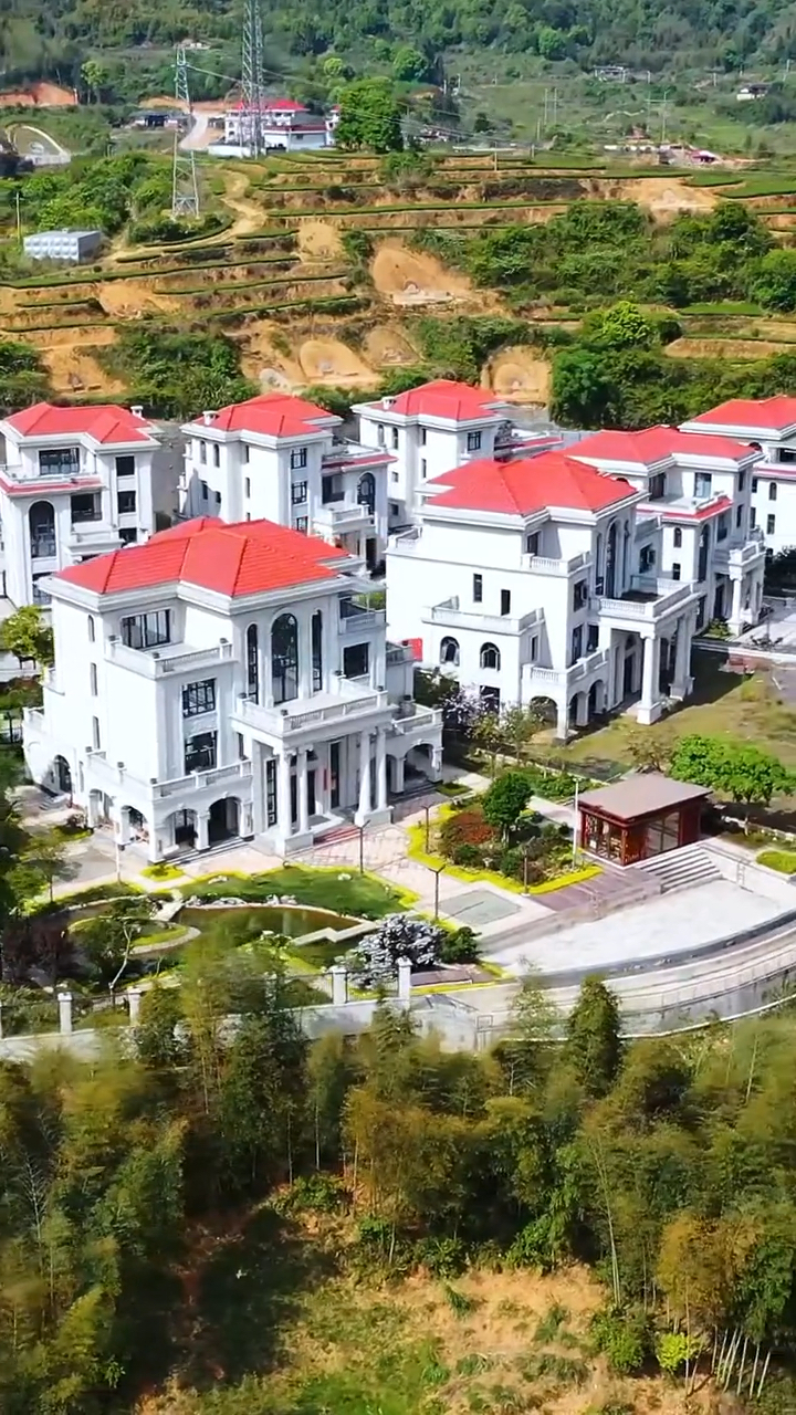 农村自建房带你看看福建大山里的别墅群