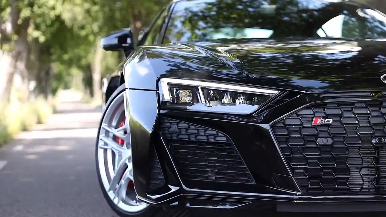 汽车那些事#奥迪r8黑武士,搭载v10发动机,5.