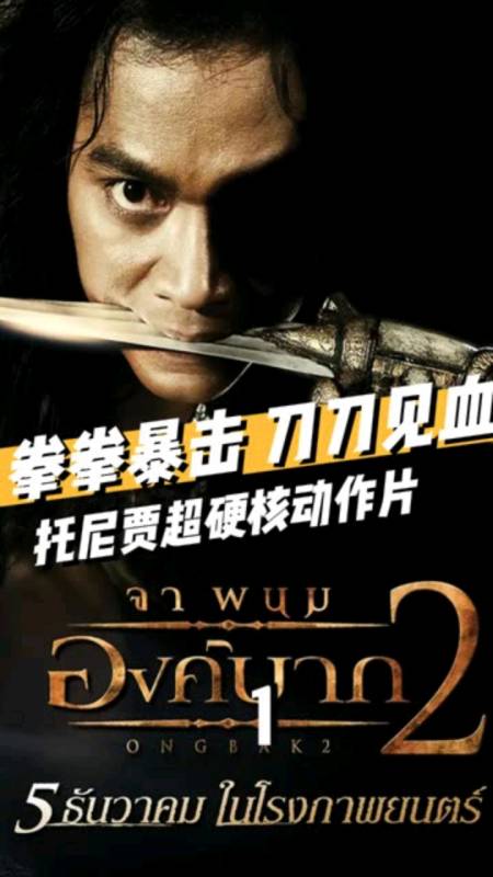 刀刀见血!超爽经典动作片,泰国巨星托尼贾!