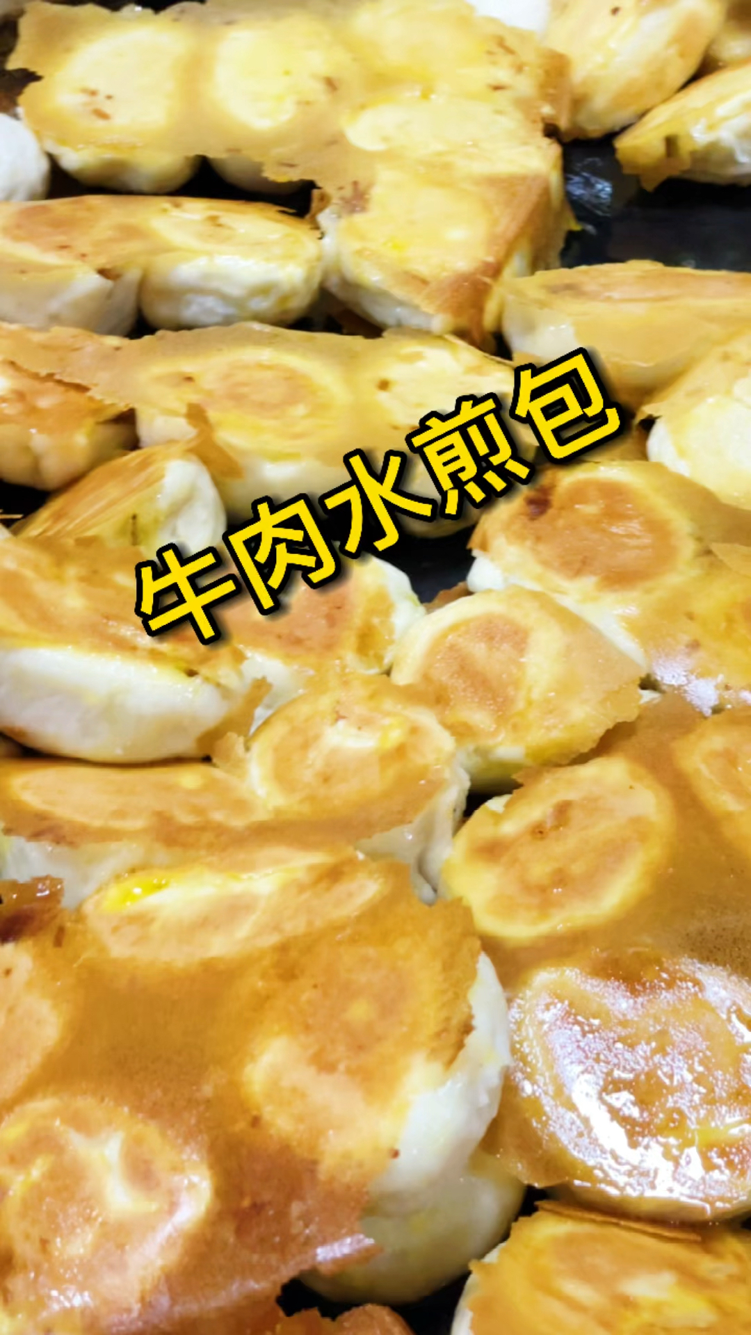 牛肉水煎包#牛肉水煎包做法,早餐培训,胡辣汤培训!