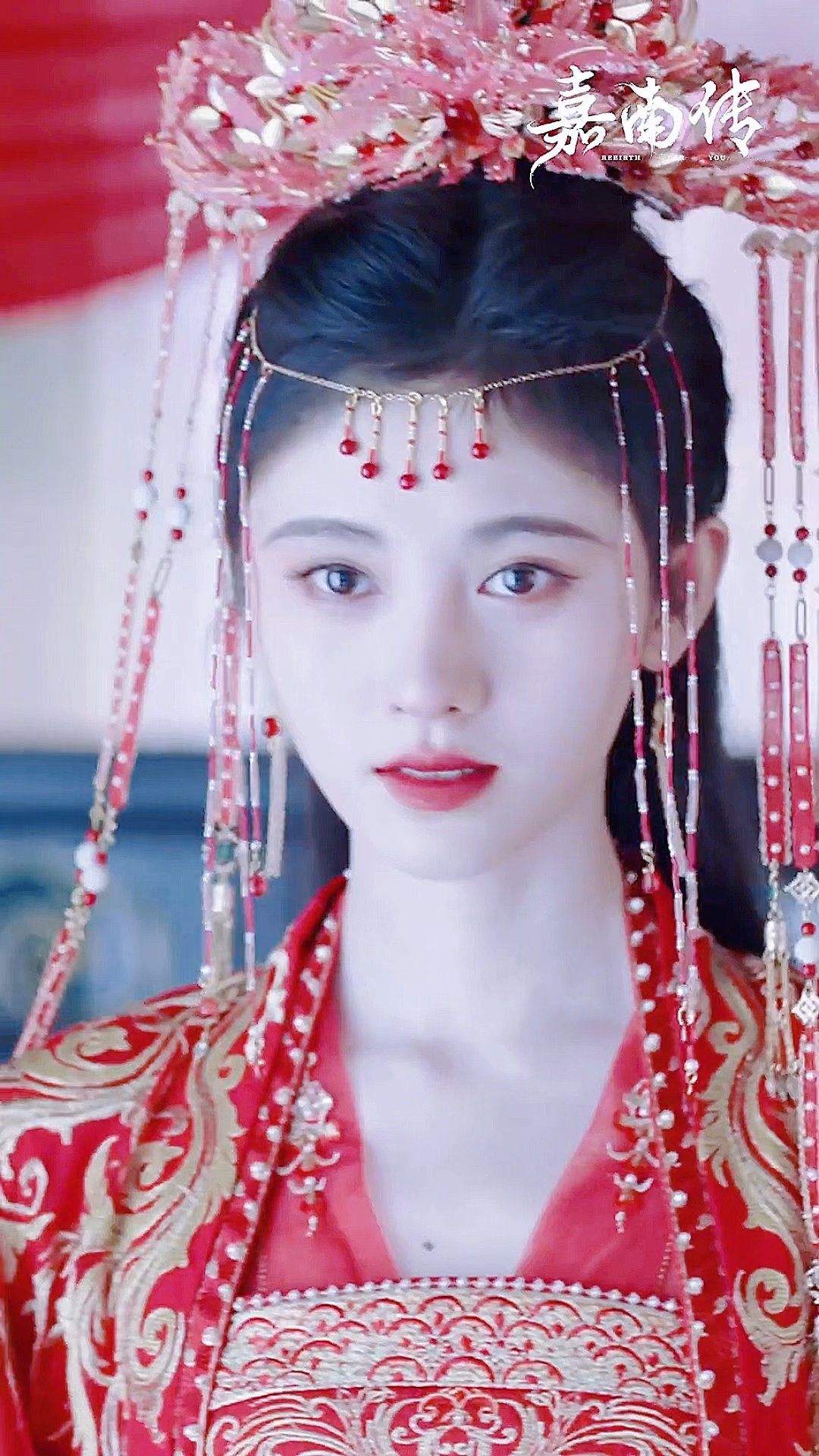 鞠婧祎#这个大婚造型还是很好看了