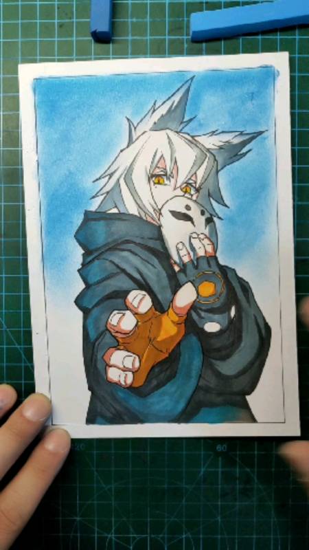 动漫手绘凹凸世界鬼狐天冲鬼狐大人