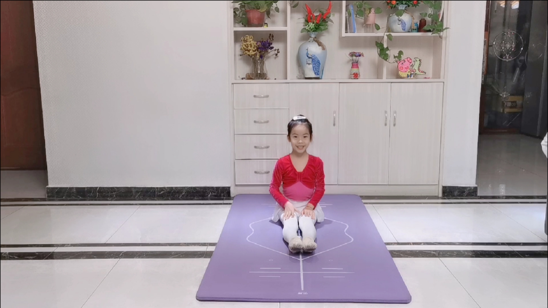 少儿舞蹈,小飞机,腰背肌练习