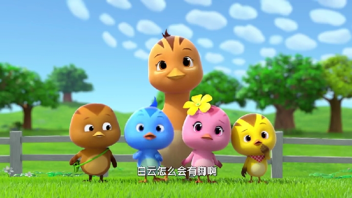 动漫#《萌鸡小队2》第四集:胆小的小羊