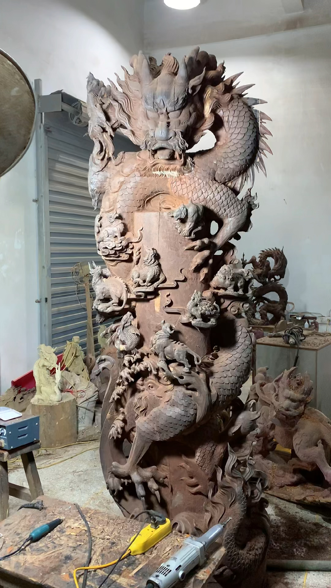 福州木雕#龙生九子,九子不成龙,你知道那九子吗