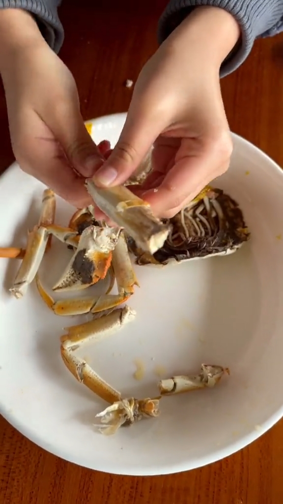 生活小妙招#蟹眼肉可以这样轻松取