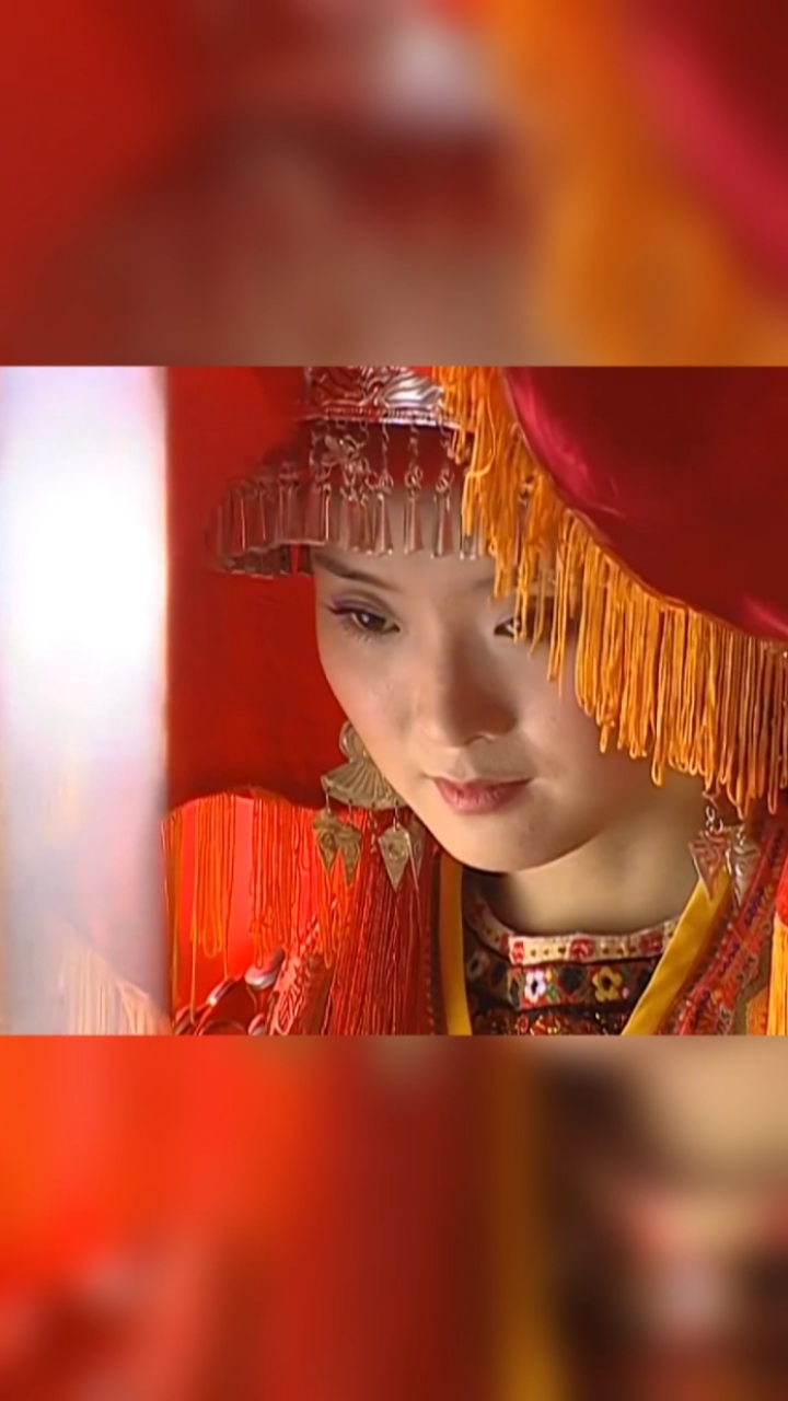 还珠格格晴儿终于出嫁了这新娘太美了吧