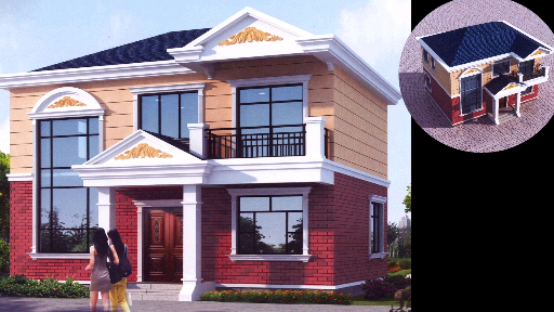 回家路上那些事#农村二层小洋楼,虽不高大豪华却也温馨