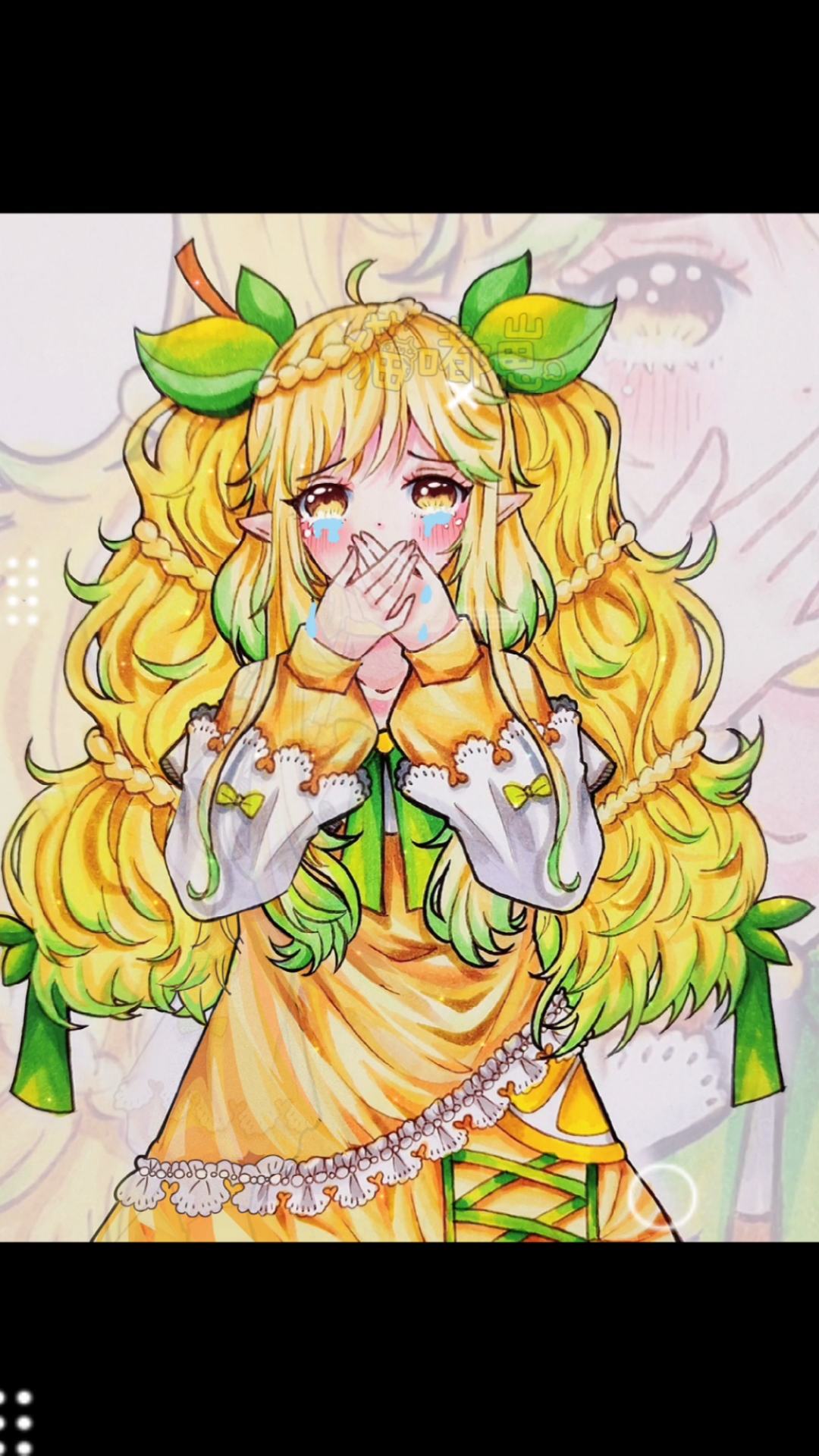 画画原来如此简单哭唧唧的柠檬妹妹
