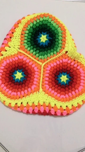 手工钩织#转发钩自行车座套教程16.-度小视