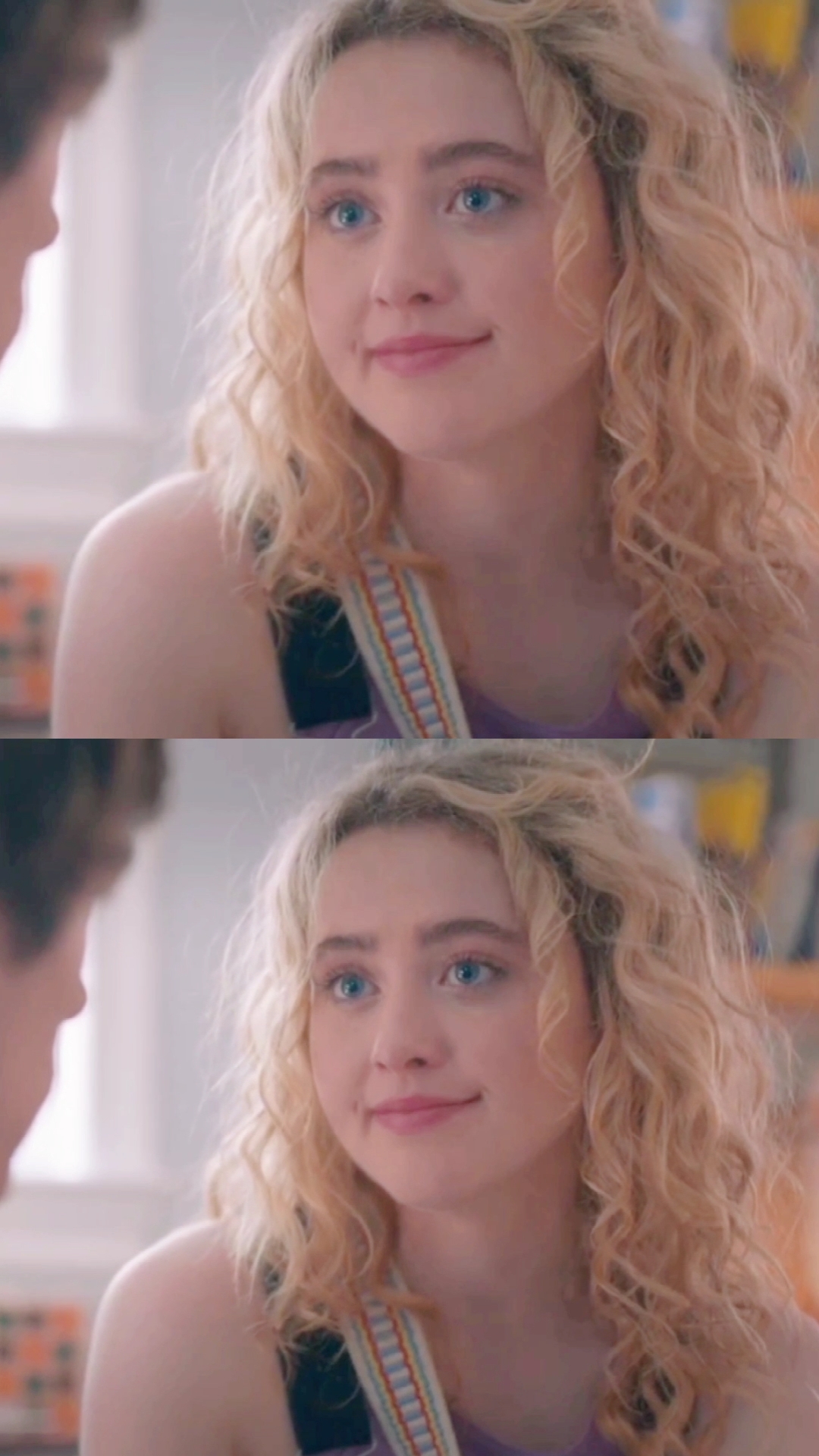 凯瑟琳纽顿挺漂亮的蓝眼睛外国小姐姐