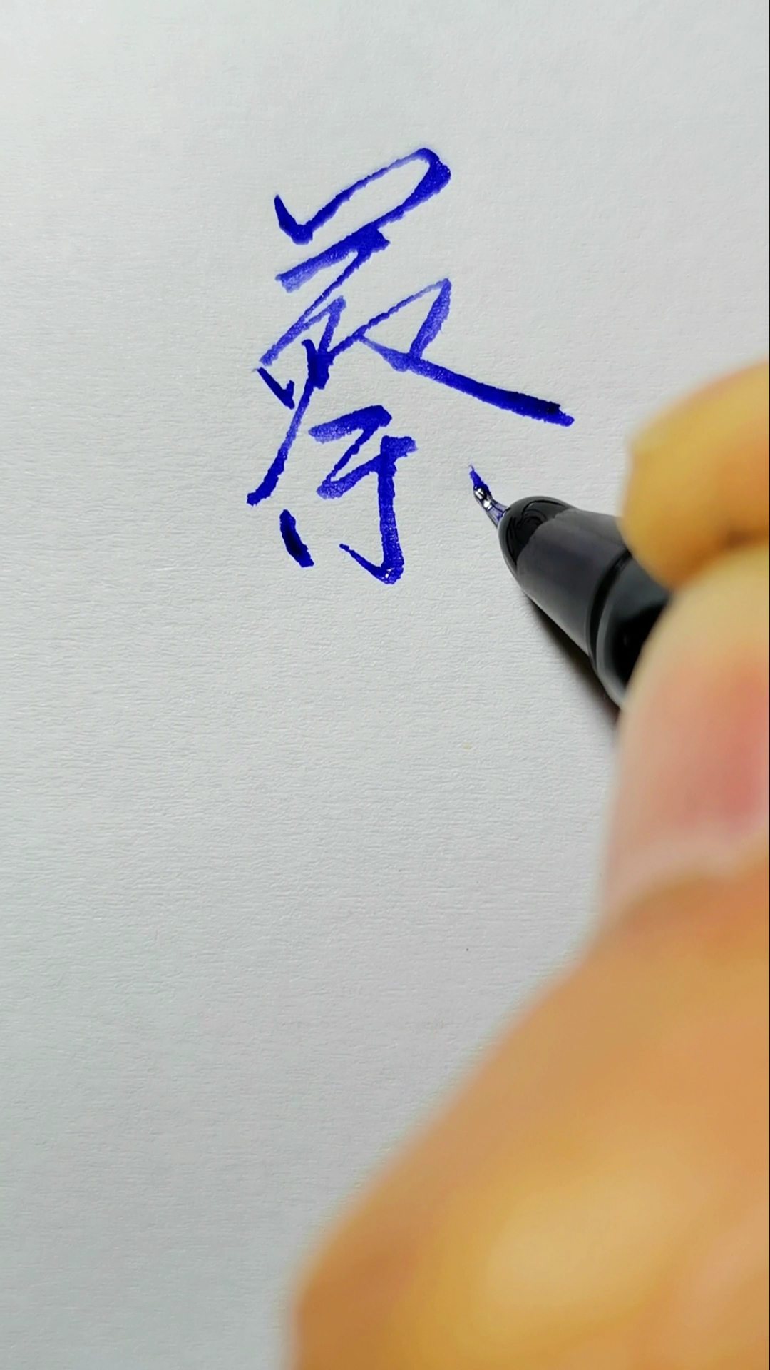 硬笔练字#蔡字的两种写法