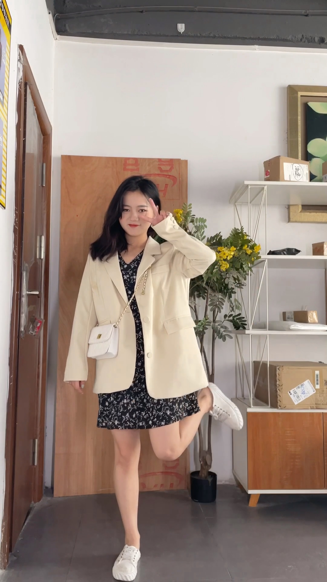 小个子穿搭#身高150体重88斤小个子女生穿搭-全民小视频