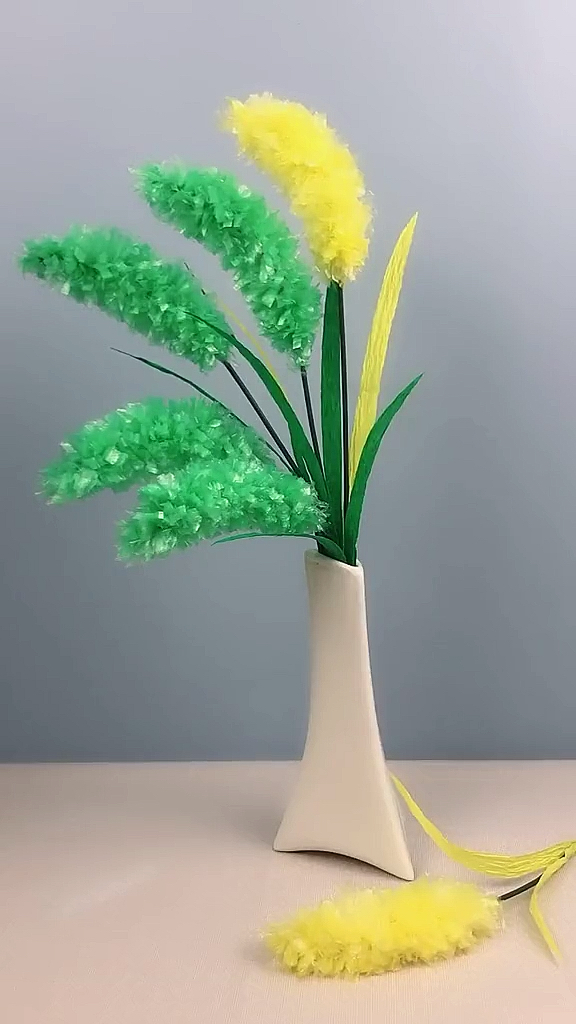 创意手工diy#上个视频火了,这次来个升级版,垃圾袋又美出新高度