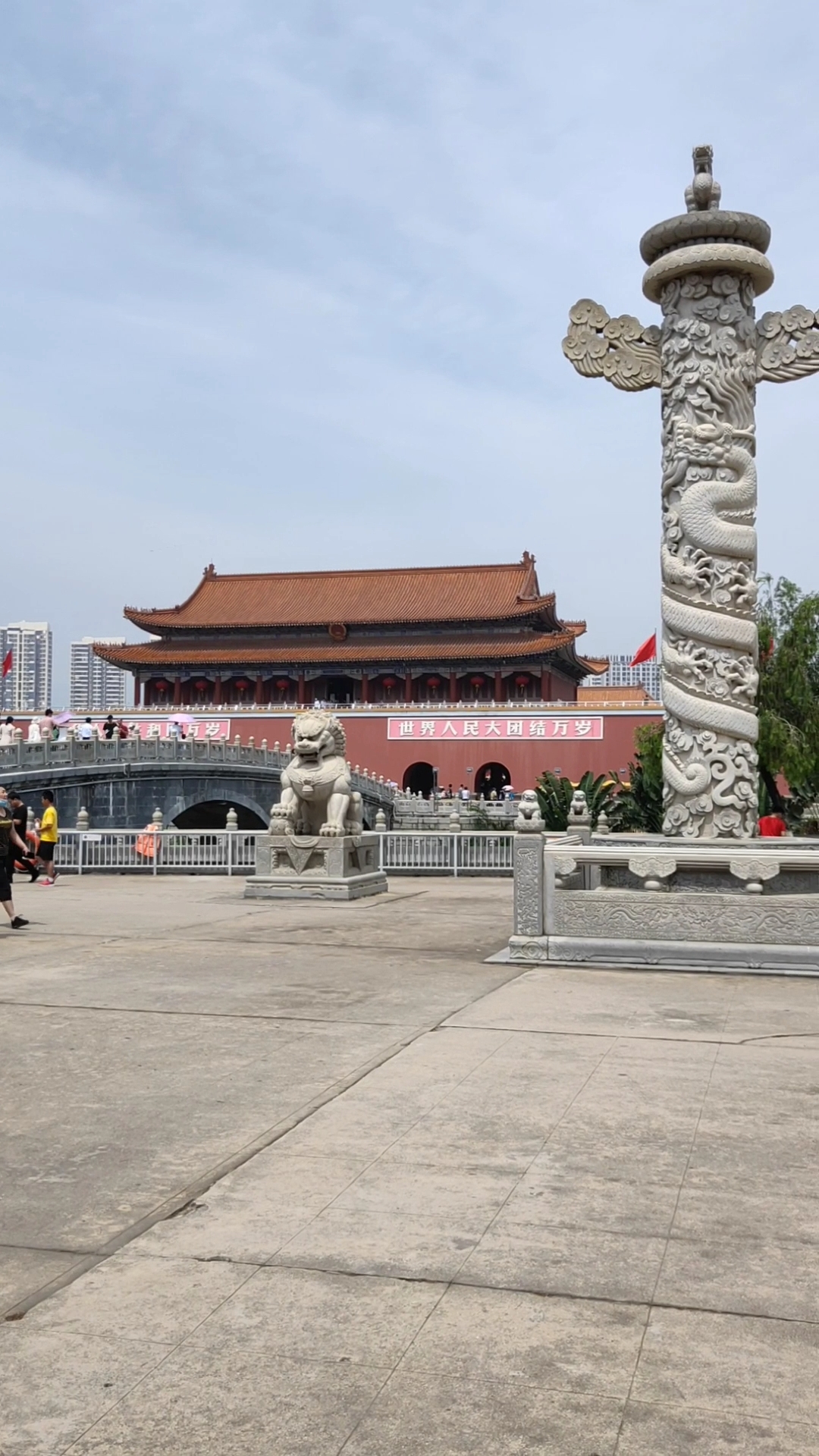 厦门同安影视城,建筑规模不小