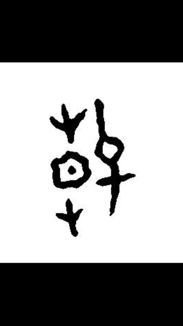 王茵甲骨文书法作品介绍:一