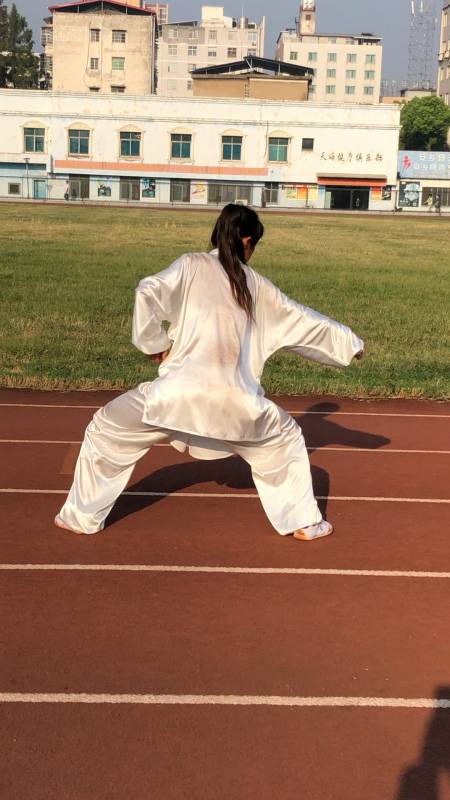 陈式太极拳#陈式太极拳发力动作,青龙出水的单独练习-度小视