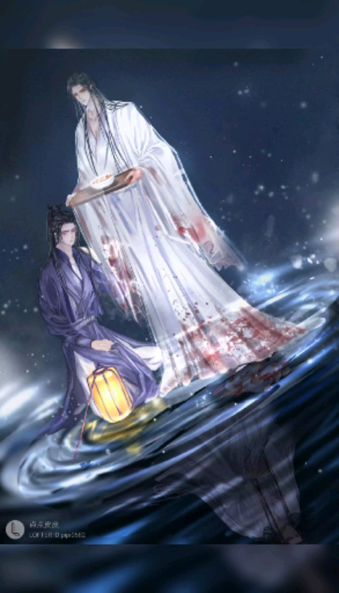 二哈与他的白猫师尊#画师:点点皮皮