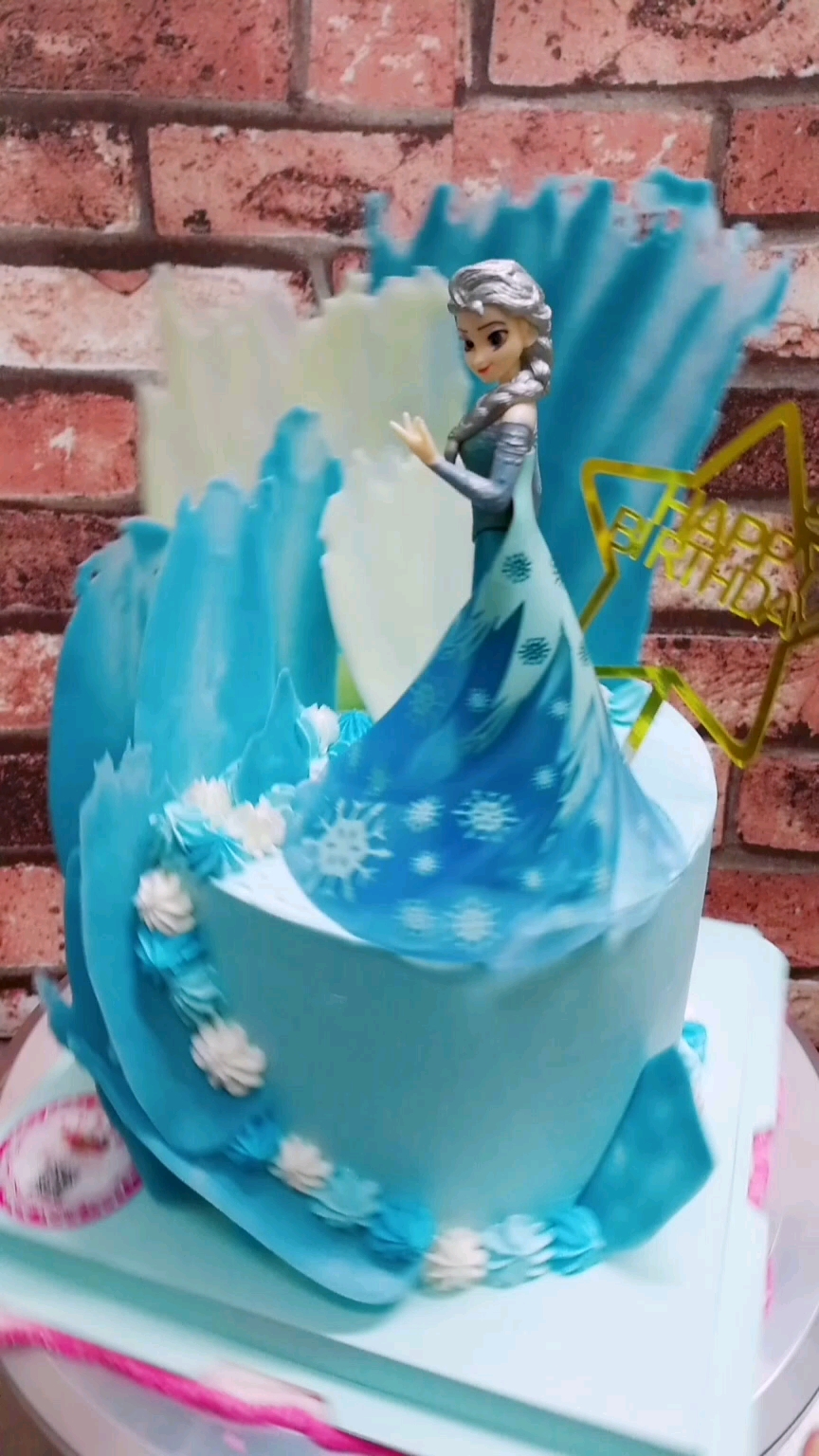 冰雪公主蛋糕