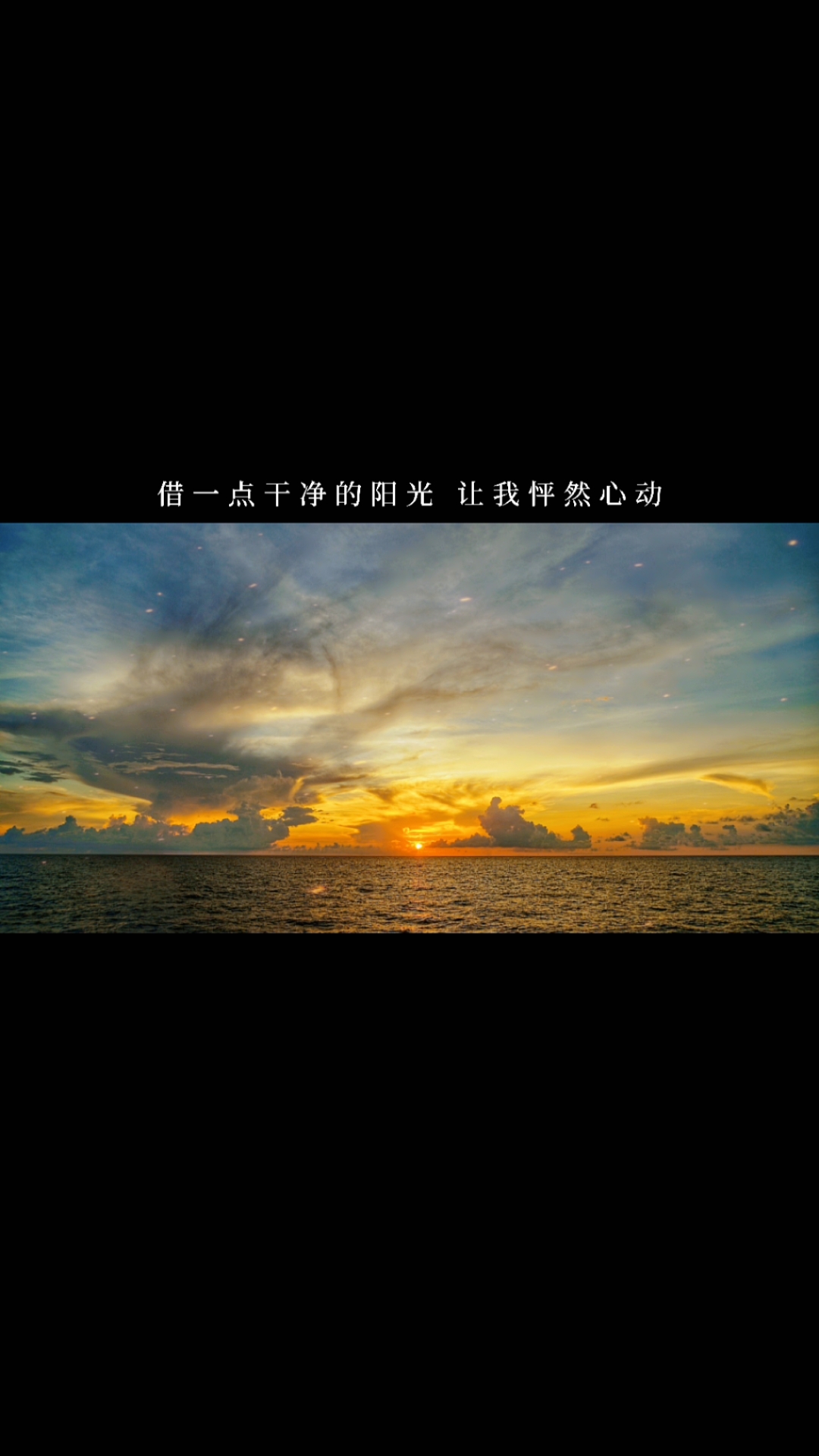 度小视文案#借一点干净的阳光让我怦然心动