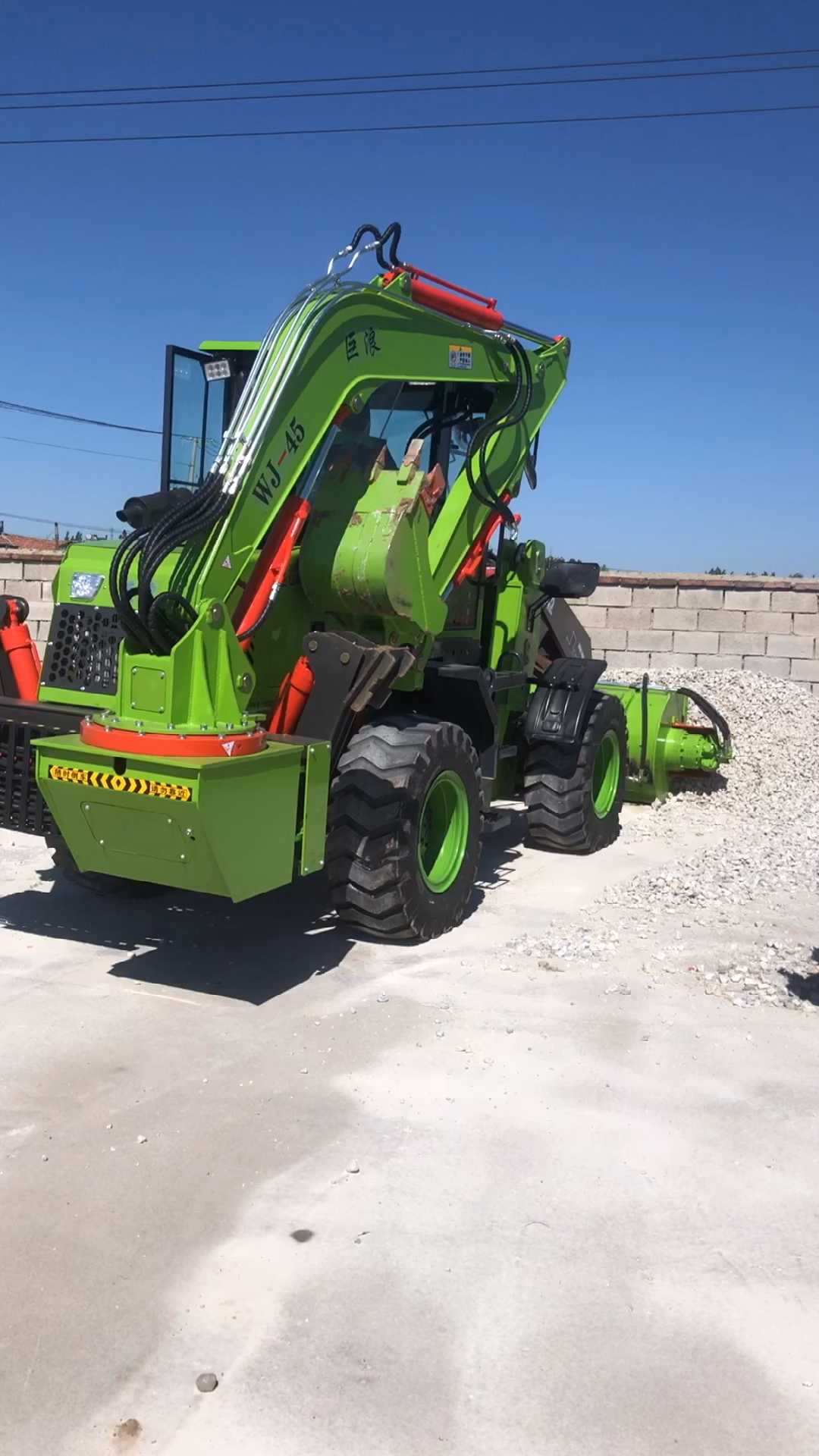 装载机挖掘机#巨浪两头忙