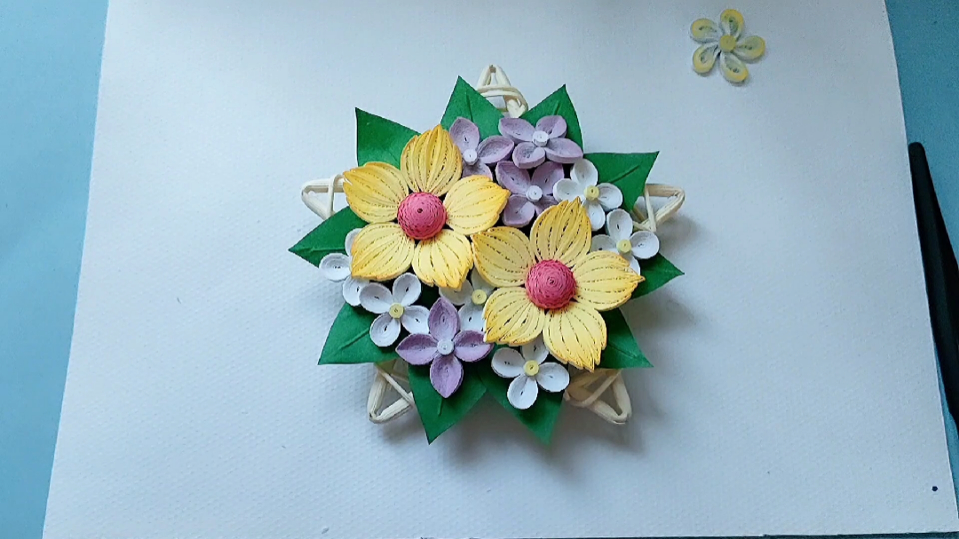 我的衍纸日记衍纸挂件风铃