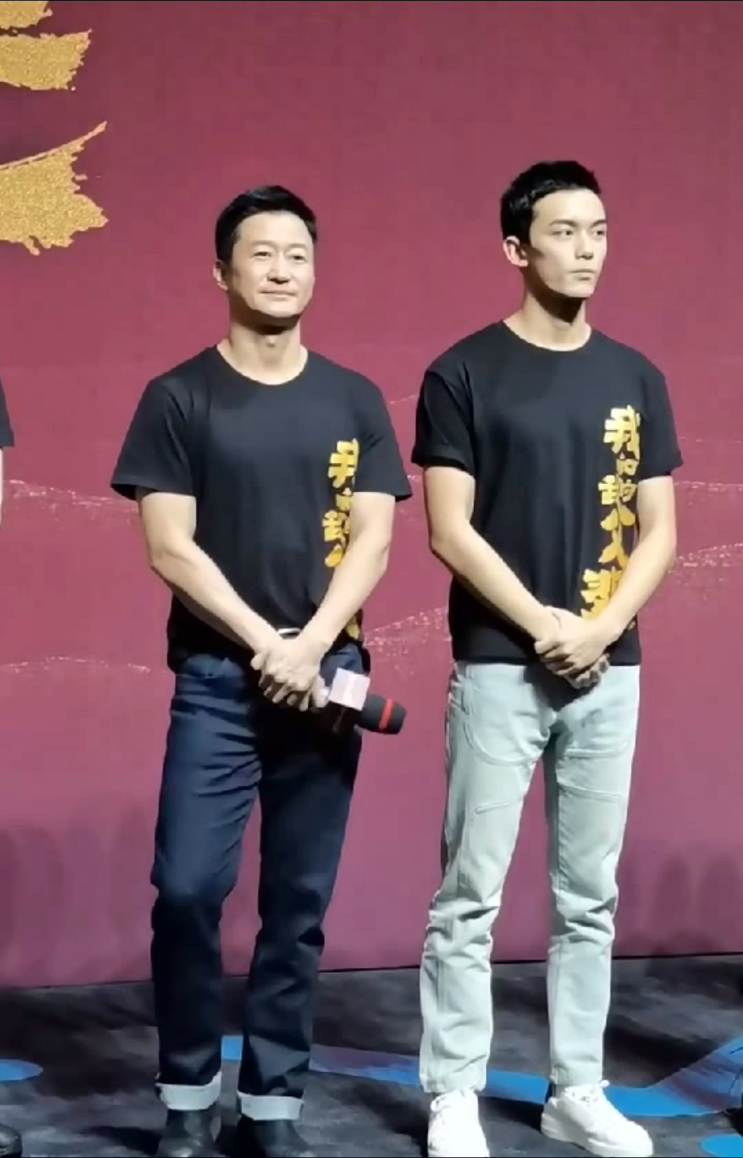 吴京#吴京评价吴磊:非常棒,是无条件服从的演员,认为吴磊是非衬能
