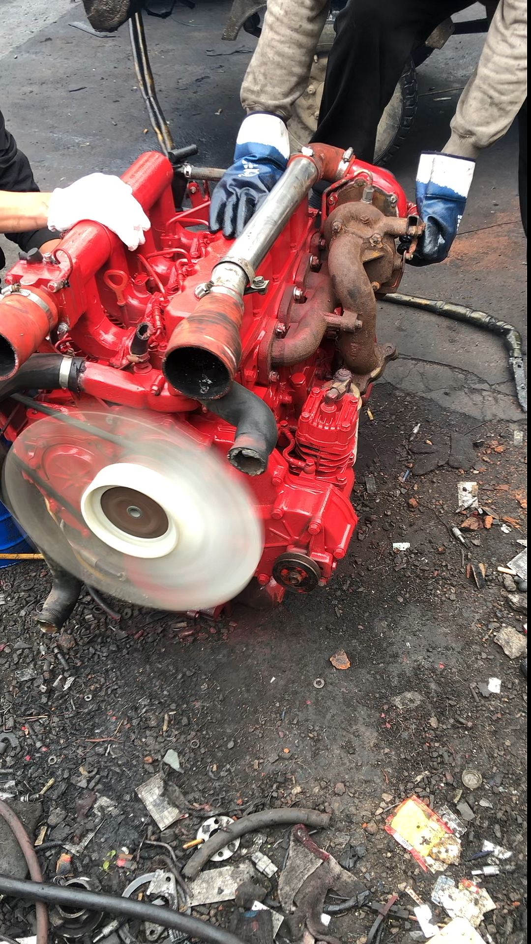 大柴498中冷增压